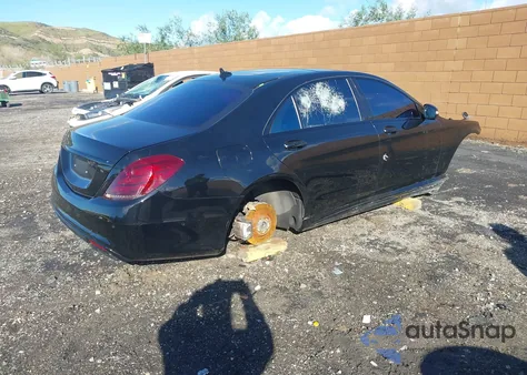 2015 Mercedes-Benz S 550 z USA, uszkodzony, nr VIN WDDUG8CBXFA106313